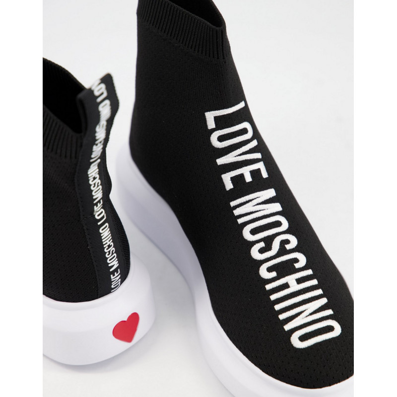 Love Moschino chunky sock...