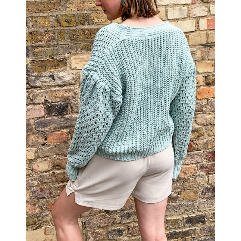 Topshop knitted chenille...