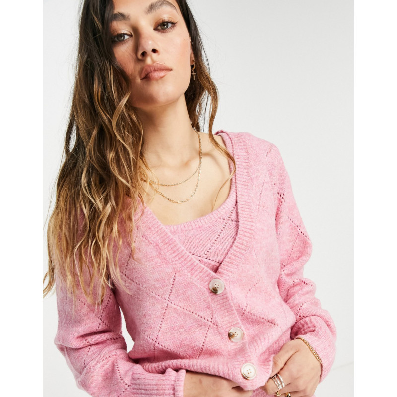Topshop knitted POINTELLE...