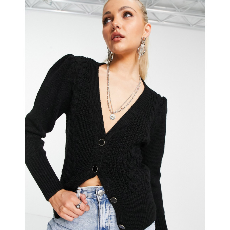 Lipsy cable knit cropped...