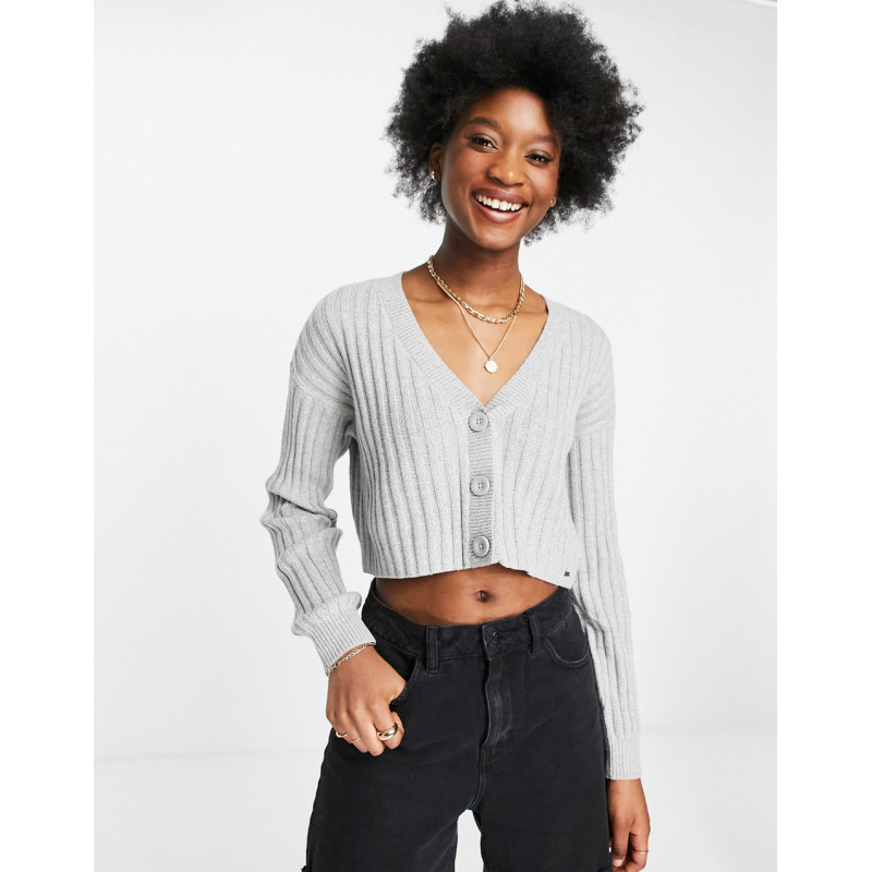Hollister cropped ribbed...