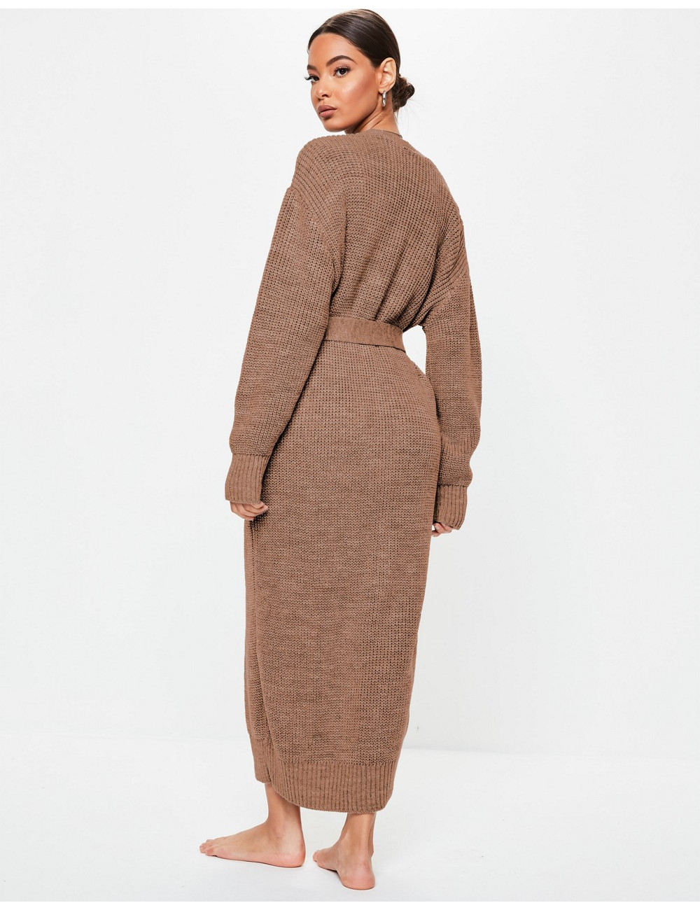 Missguided belted maxi...