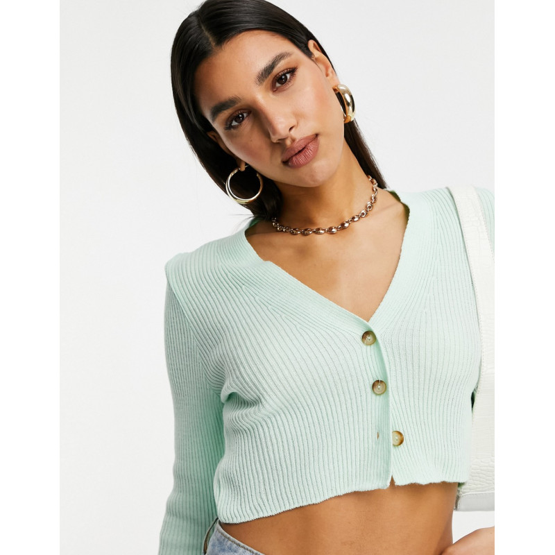 Missguided ribbed crop...