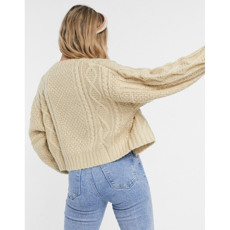 Pull&Bear cable knit...