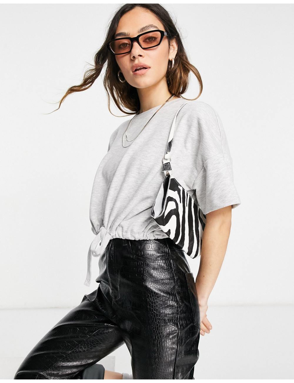 Only crop t-shirt co-ord...