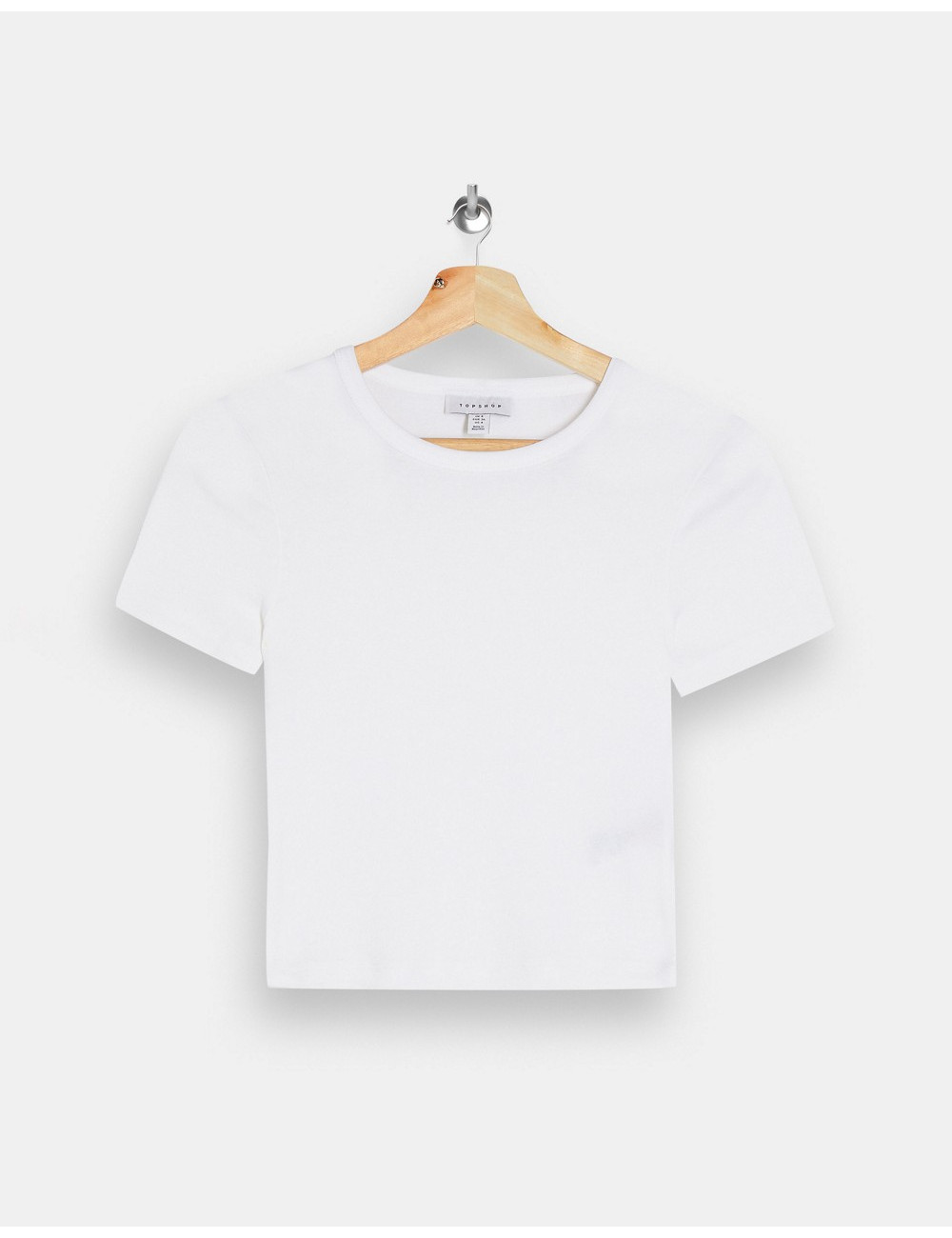 Topshop t-shirt in white