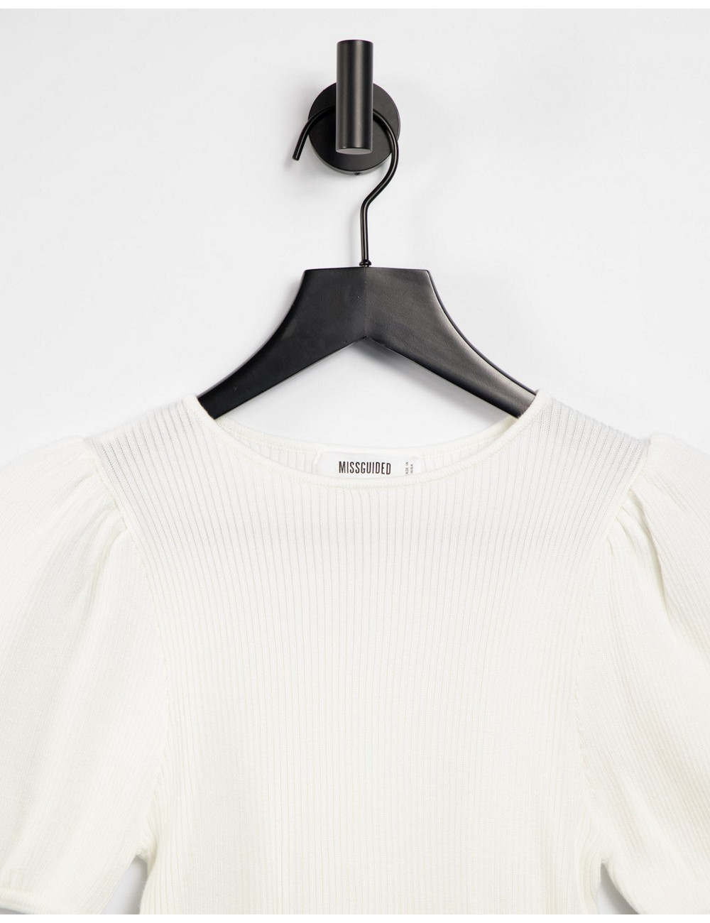 Missguided top with puff...