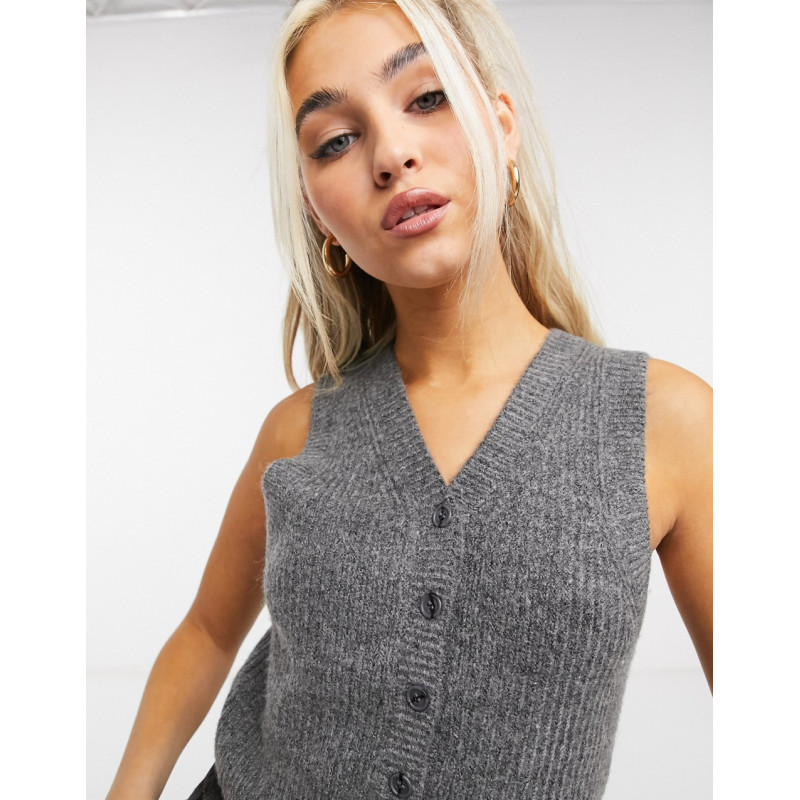 Weekday Mira knitted vest...