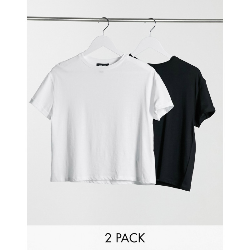 New Look 2 pack boxy tees...