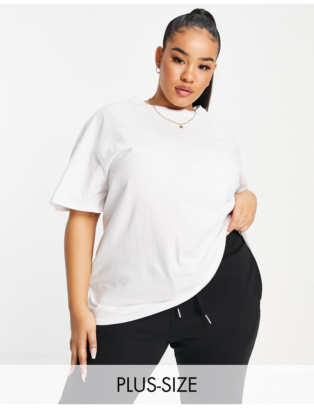 Simply Be boxy t-shirt in...