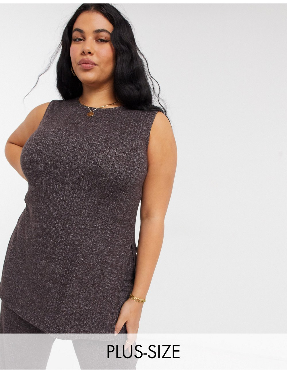 Simply Be ribbed vest top...