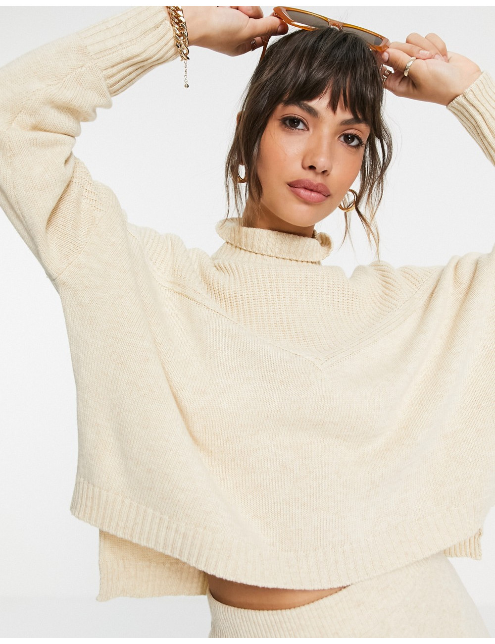 Y.A.S knitted jumper co-ord...
