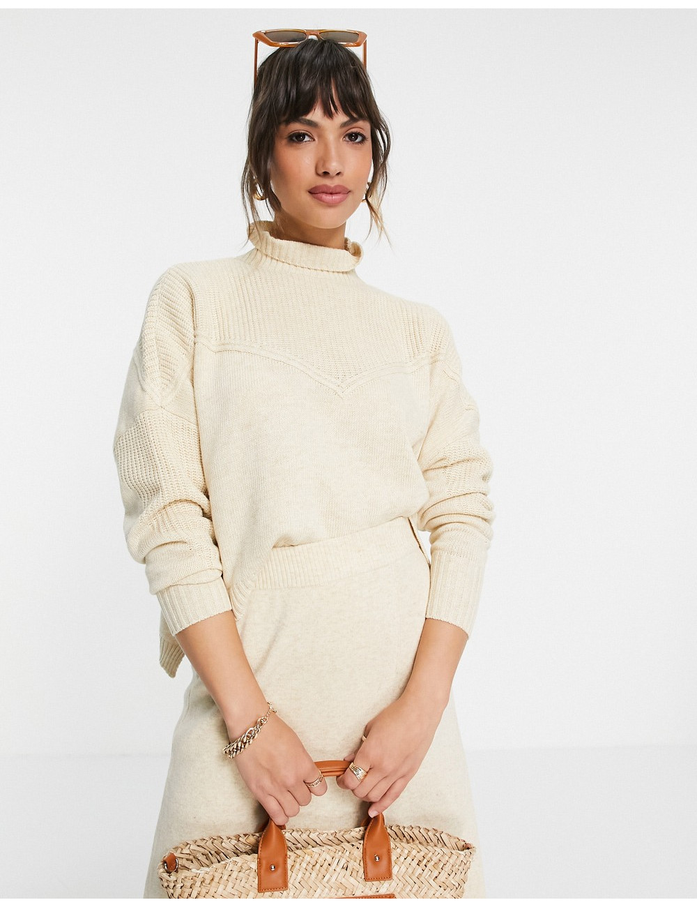 Y.A.S knitted jumper co-ord...
