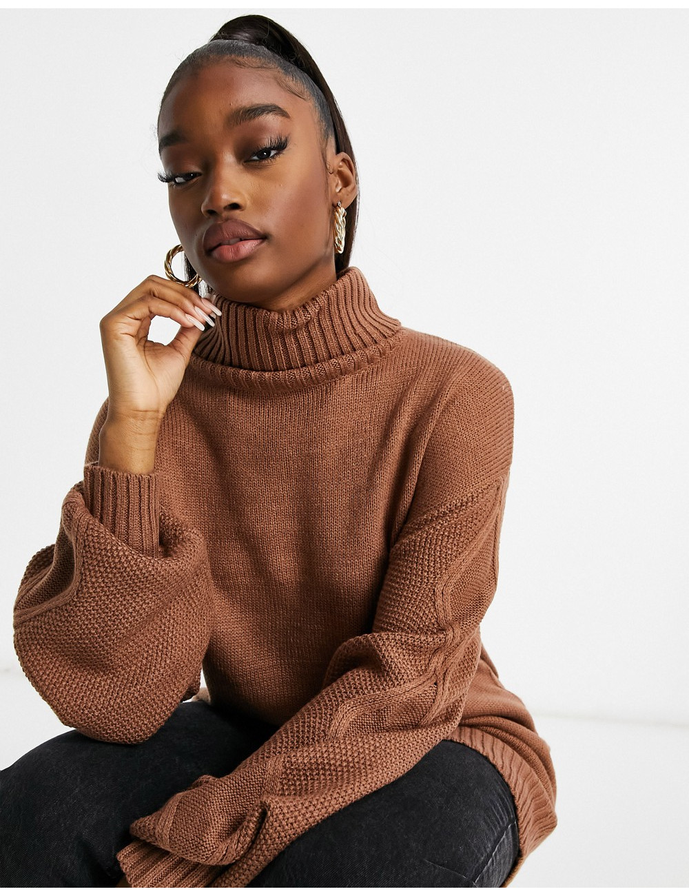 Missguided roll neck jumper...