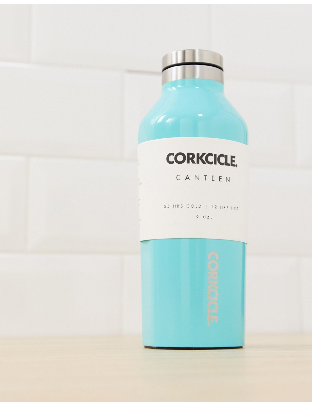 Corkcicle turquoise gloss...