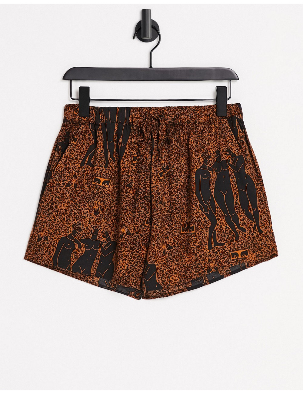 Obey relaxed shorts with...