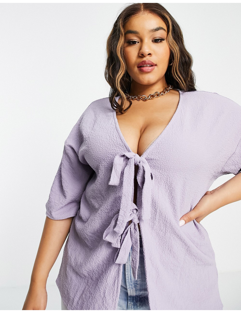 Missguided Plus co-ord tie...
