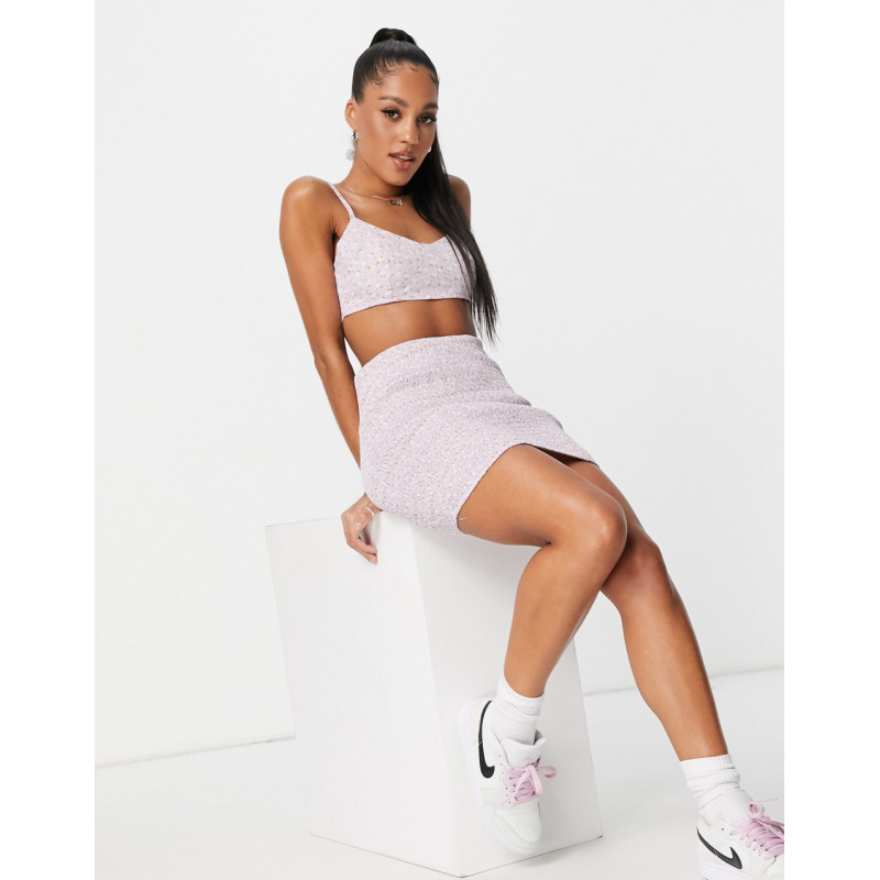 Missguided co-ord shirred...