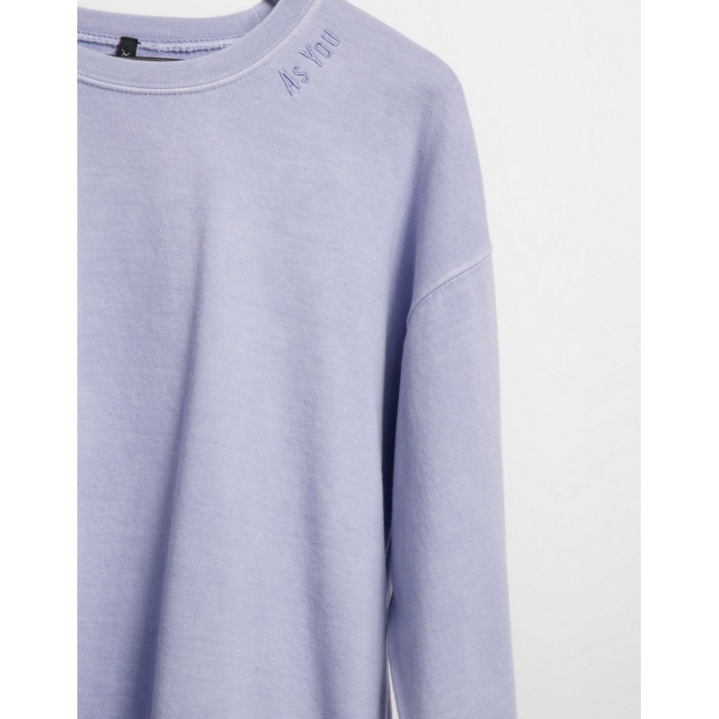 ASYOU co-ord sweat in lilac