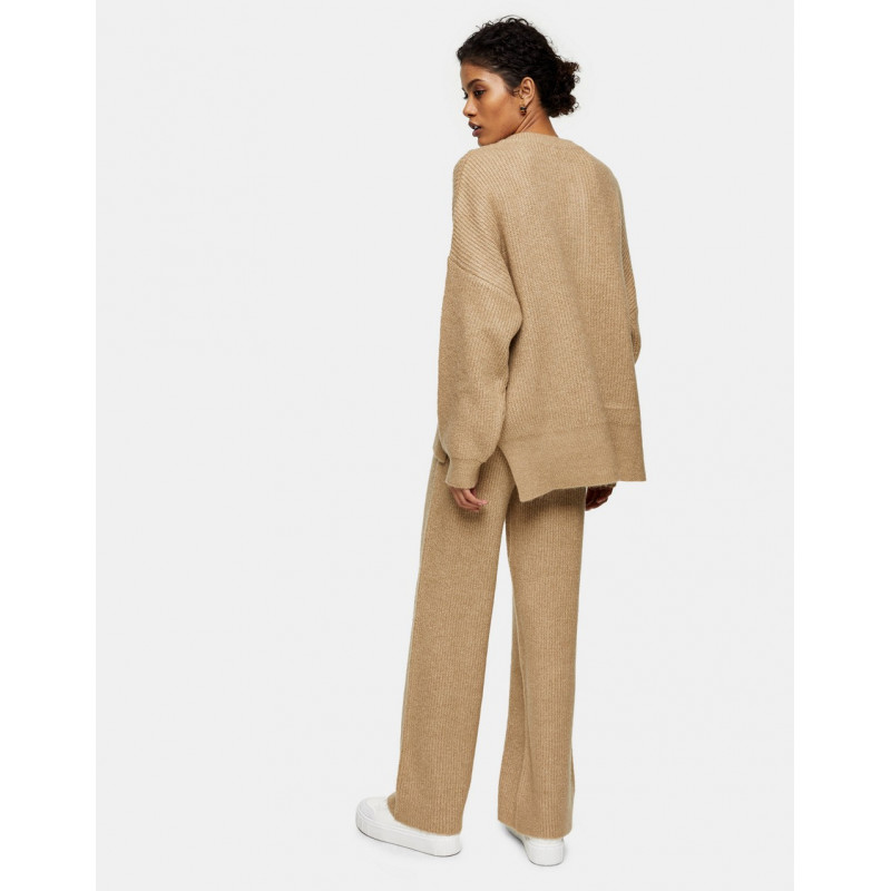 Topshop knitted trousers in...