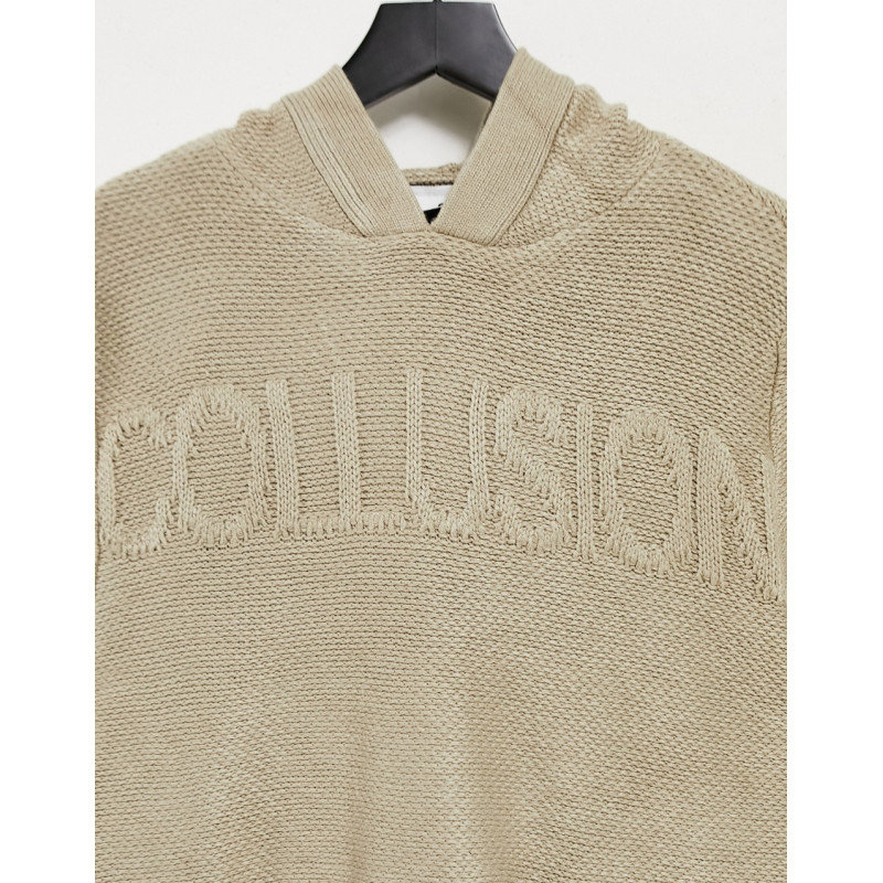 COLLUSION Unisex knitted...