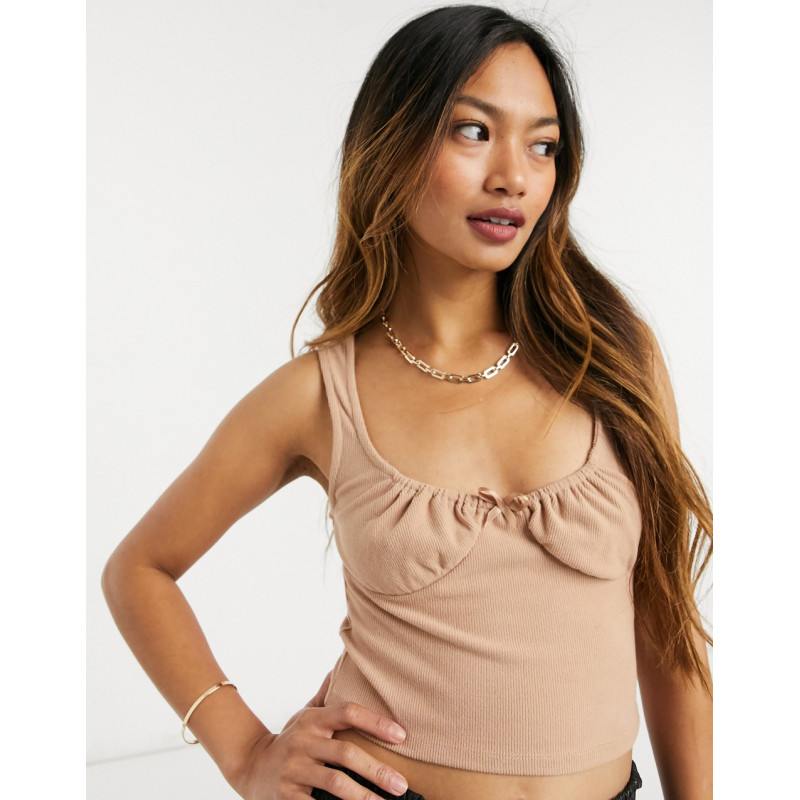 Fashion Union crop top with...