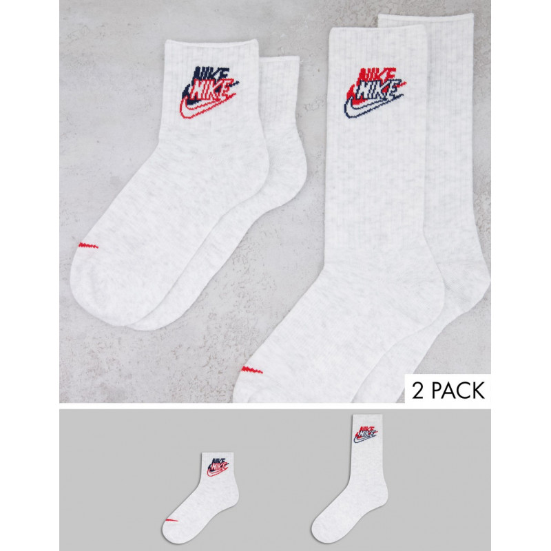 Nike Heritage 2 pack socks...