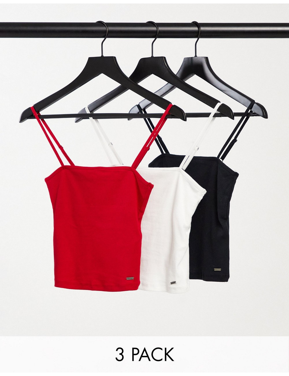 Hollister 3 pack cami tops