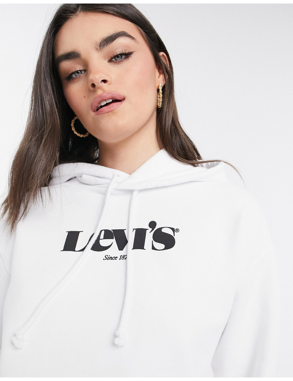 Levi's logo slouchy hoodie...