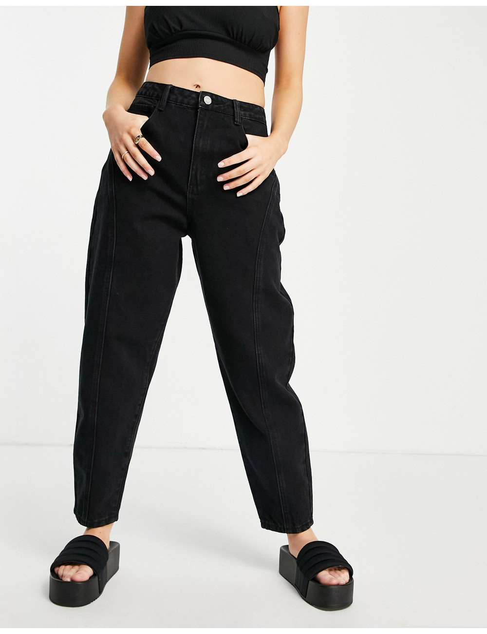 Missguided Petite tapered...