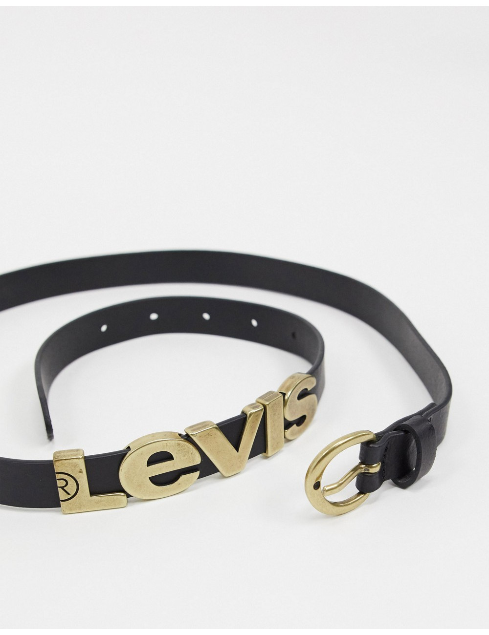 Levi's leather belt with...
