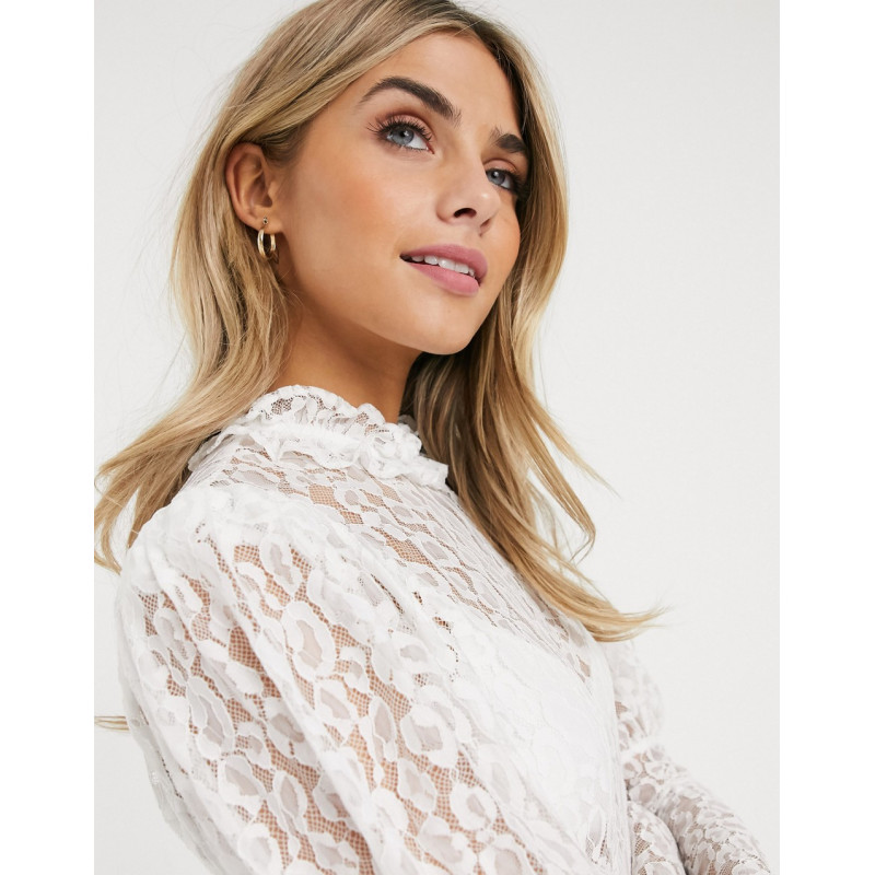 Ghost lecie lace top with...