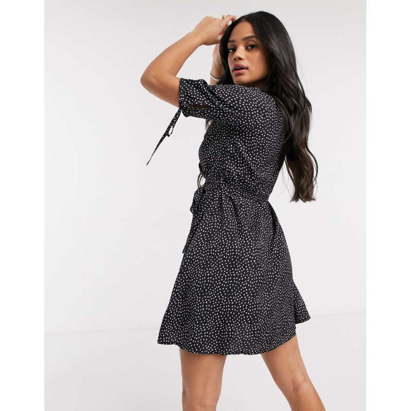 Influence wrap dress with...