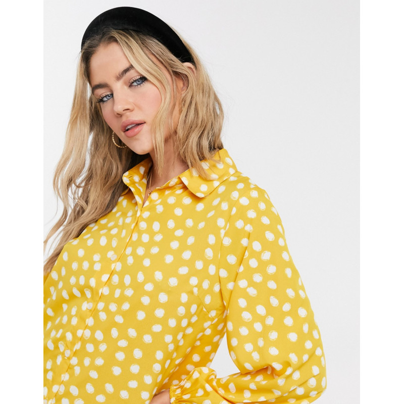 QED London shirt dress with...