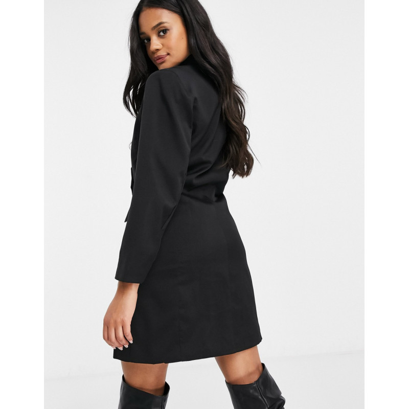 NaaNaa blazer dress in black