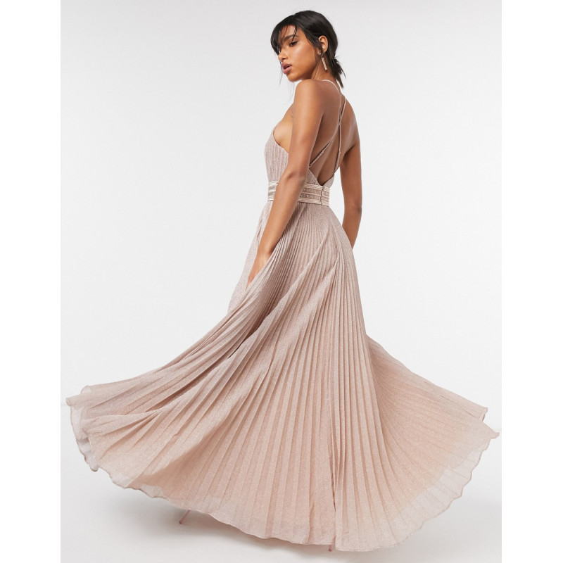 Forever Unique pleated high...