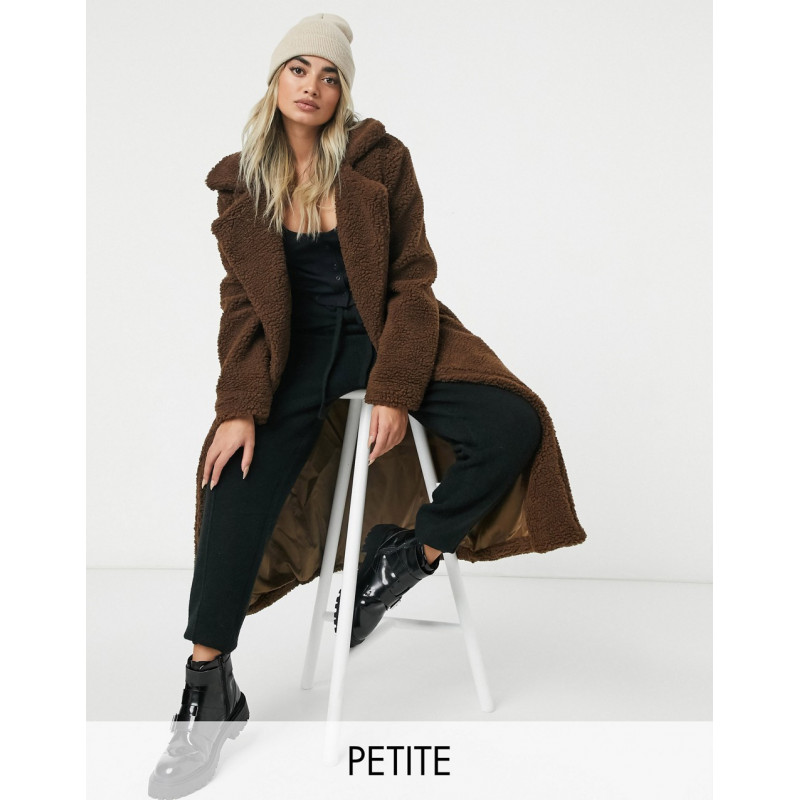 Parisian Petite borg coat...