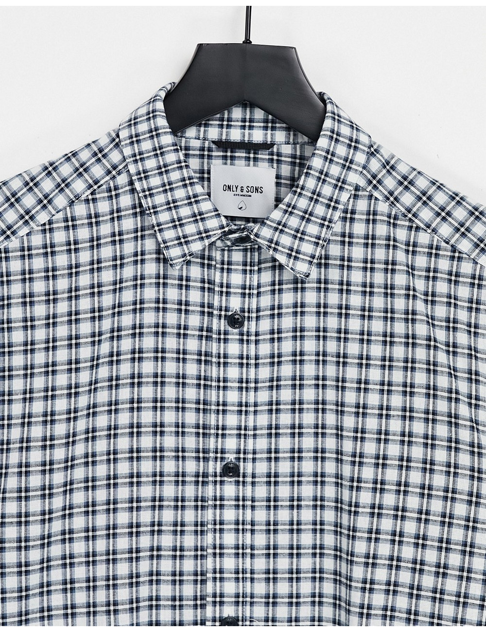 Only & Sons check shirt in...