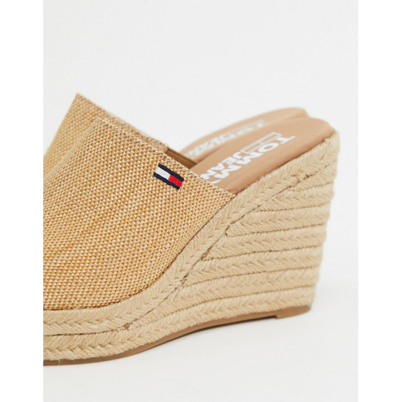 Tommy Hilfiger wedge mules...