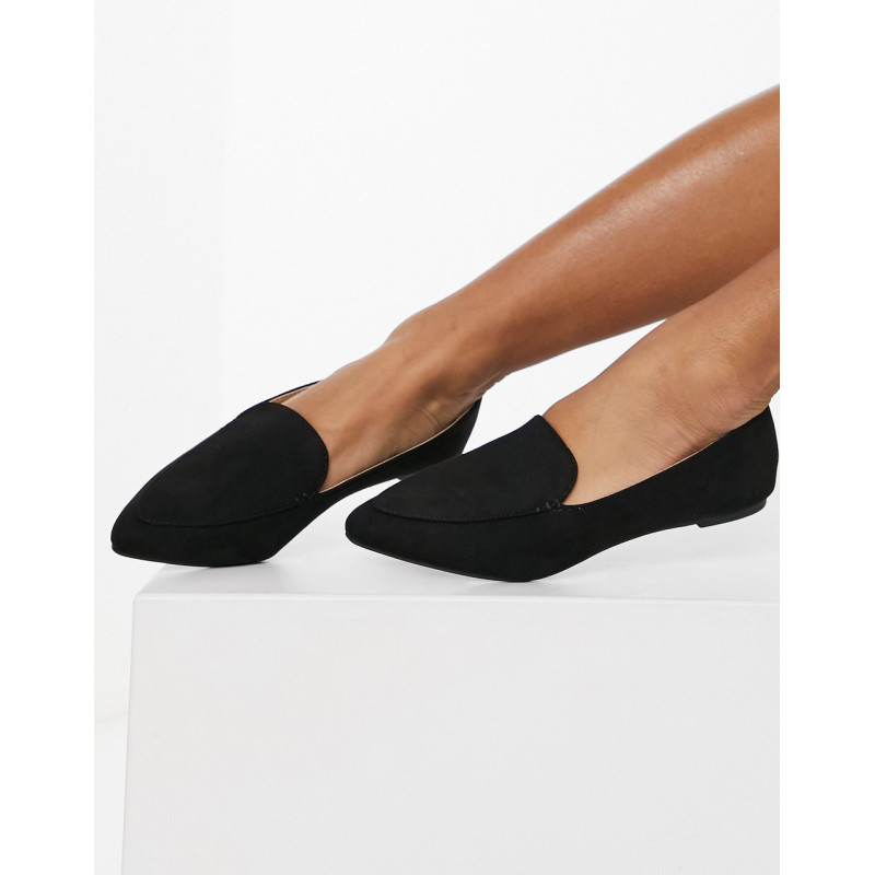 Qupid pointed loafers