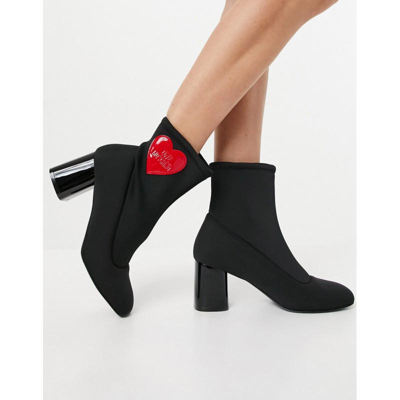 Love Moschino heeled sock...