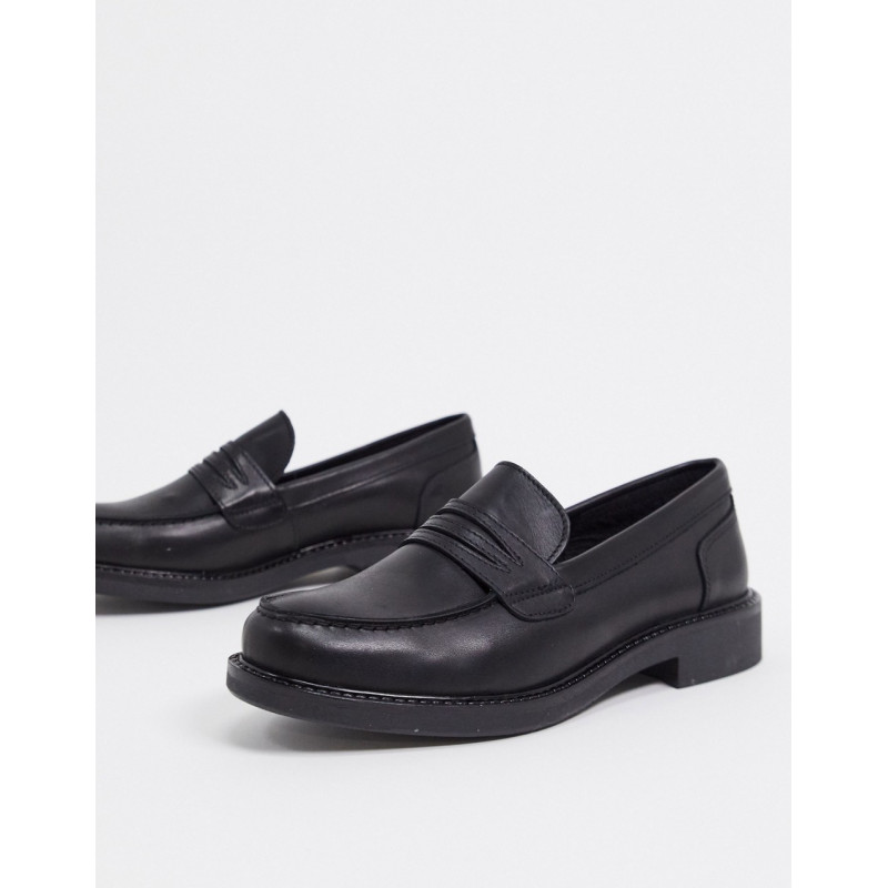 Depp leather chunky loafers...
