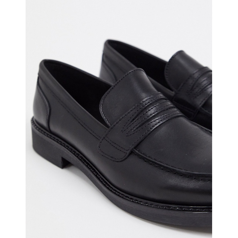 Depp leather chunky loafers...