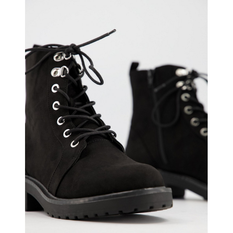 London Rebel lace up ankle...