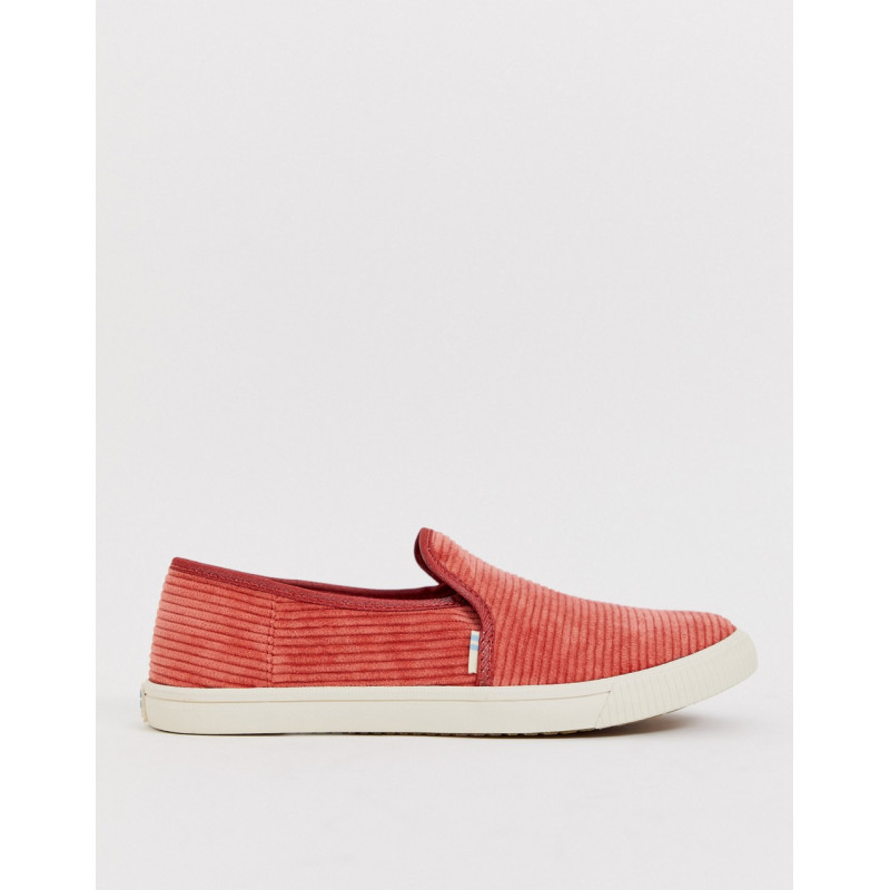 TOMS corduroy slip on shoes...