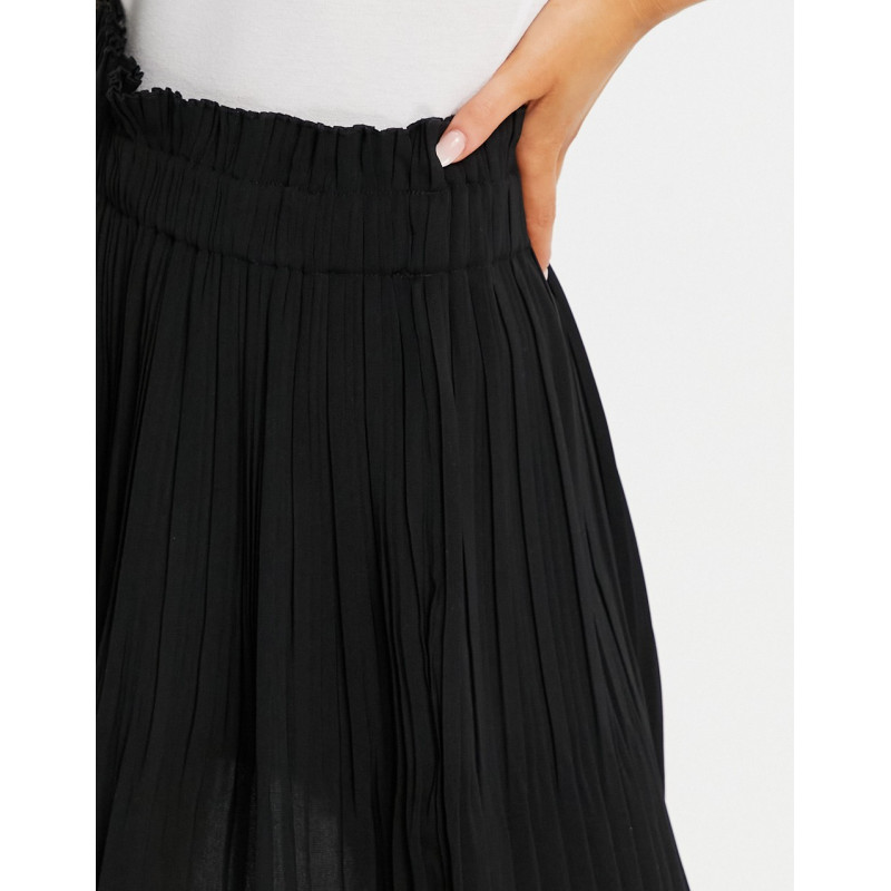 NA-KD paperbag skirt in black