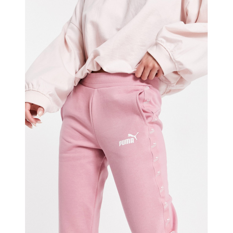 Puma Amplified joggers in pink