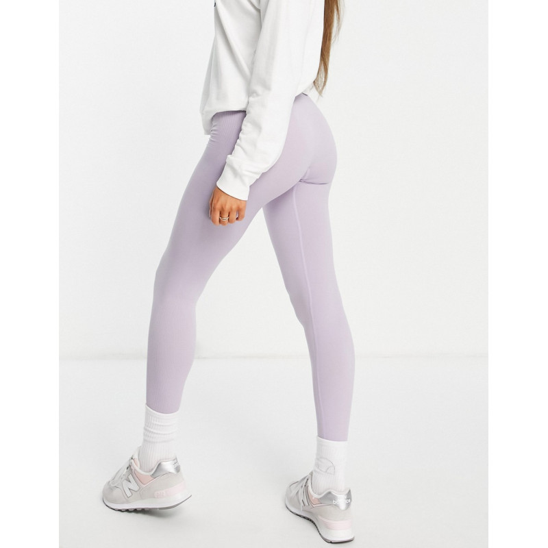 Mango sports leggings in lilac