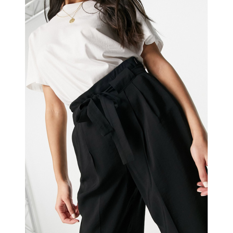 Whistles belted casual crop...