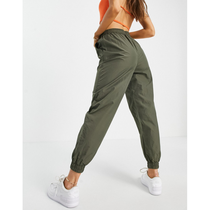 Pieces joggers in khaki